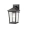 Z-Lite Beacon 1 Light Outdoor Wall Sconce, Black & Clear Beveled 568S-BK - alternate 5